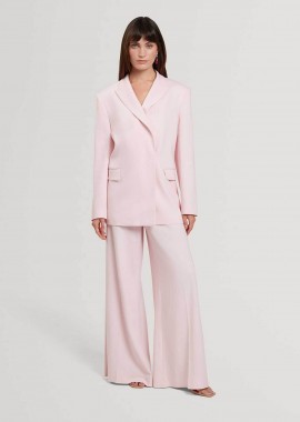 TED BAKER - Ted Baker γυναικείο παντελόνι μονόχρωμο Wide Fit
