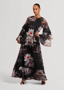TED BAKER - Ted Baker γυναικείο maxi φόρεμα με floral print