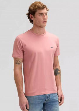 LEE - Lee® ανδρικό T-shirt με logo patch Regular Fit - 112376927 Ροζ