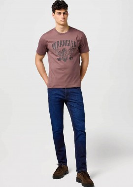 WRANGLER - Wrangler® ανδρικό τζιν παντελόνι πεντάτσεπο Straight Fit