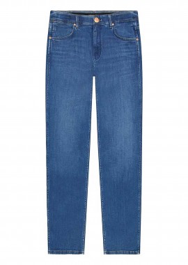 WRANGLER - Wrangler® ανδρικό τζιν παντελόνι πεντάτσεπο Straight Fit
