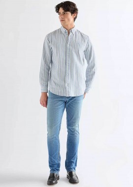 WRANGLER - Wrangler® ανδρικό τζιν παντελόνι πεντάτσεπο Straight Fit