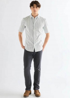 WRANGLER - Wrangler® ανδρικό παντελόνι πεντάτσεπο Straight Fit