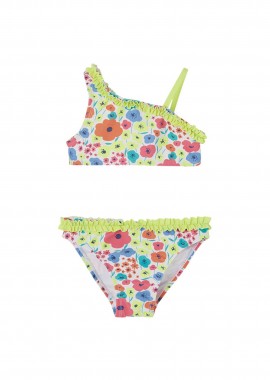 BOBOLI - Boboli παιδικό μαγιό μπικίνι με floral print - 313221 Πολύχρωμο