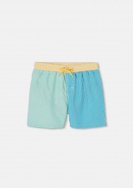BOBOLI - Boboli παιδικό μαγιό boxer με ριγέ print - 543215 Γαλάζιο