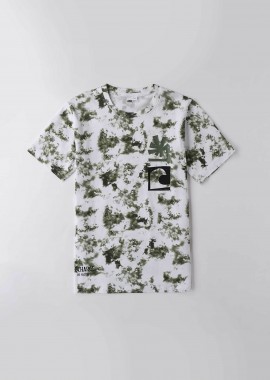 IDO - iDo παιδικό T-shirt με all-over print - 4.B627/00 Λευκό