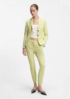 HUGO - Hugo Boss γυναικείο παντελόνι μονόχρωμο Slim Fit