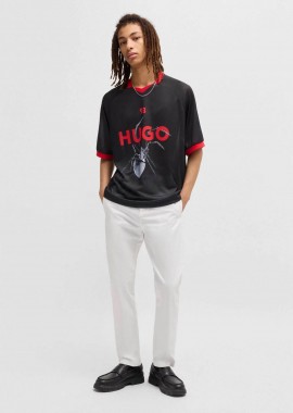 HUGO - Hugo Boss ανδρικό παντελόνι chino Slim Fit