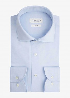 PROFUOMO - Profuomo ανδρικό πουκάμισο μονόχρωμο Slim Fit