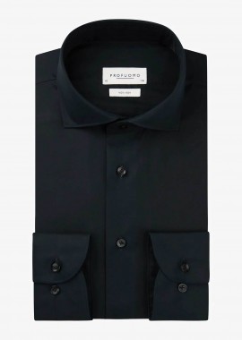 PROFUOMO - Profuomo ανδρικό πουκάμισο μονόχρωμο Slim Fit - PP2H00010C Σκούρο Μπλε