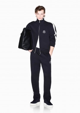 ARMANI EXCHANGE - Armani Exchange ανδρικό παντελόνι φόρμας Regular Fit - XM002368AF13047 Σκούρο Μπλε
