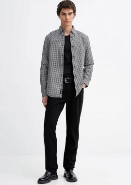 TOMMY JEANS - Tommy Jeans ανδρικό τζιν παντελόνι πεντάτσεπο Slim Fit - DM0DM22573 Μαύρο
