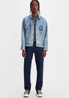 LEVI'S - Levi's® ανδρικό τζην παντελόνι πεντάτσεπο Dark Indigo Rinse Straight Fit