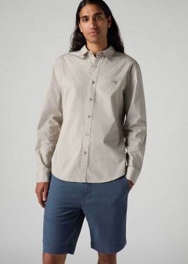 LEVI'S - Levi's® ανδρικό πουκάμισο μονόχρωμο Slim Fit - 866250067 Γκρι