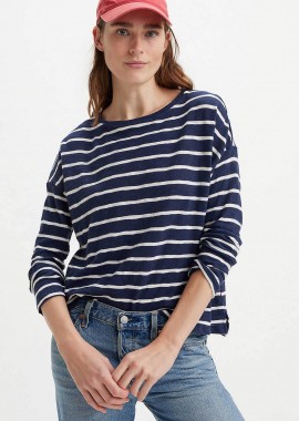 LEVI'S - Levi's® γυναικεία μπλούζα ριγέ βαμβακερή