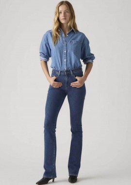 LEVI'S - Levi's® γυναικείο ψηλόμεσο τζιν παντελόνι πεντάτσεπο Slim Bootcut Fit