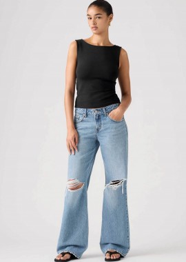 LEVI'S - Levi's® γυναικείο τζιν παντελόνι πεντάτσεπο Straight Wide Fit