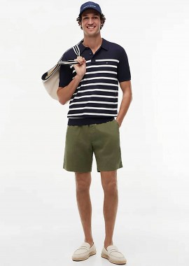 TOMMY HILFIGER - Tommy Hilfiger ανδρική βερμούδα chino Regular Fit - MW0MW44353 Χακί