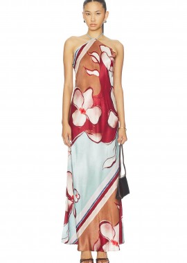 ROAME - Roame γυναικείο maxi φόρεμα με floral print