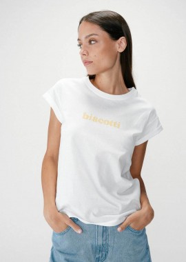 GRACE & MILA - Grace & Mila γυναικείο T-shirt με lettering Regular Fit