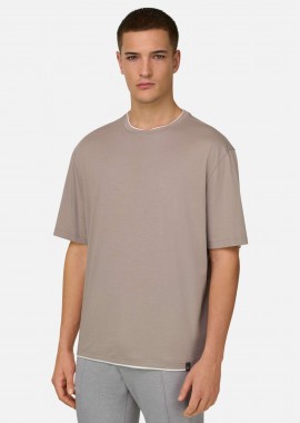 BOGGI MILANO - Boggi Milano ανδρικό T-shirt μονόχρωμο