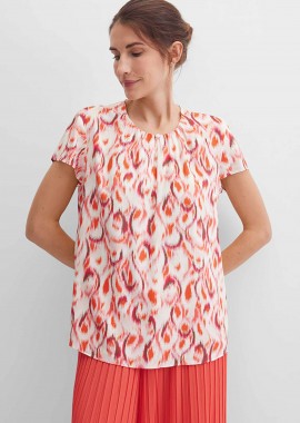GERRY WEBER - Gerry Weber γυναικεία μπλούζα με all-over print - N61023295042 Κοραλί