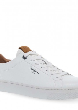 PEPE JEANS - Ανδρικά Δερμάτινα Sneaker Pepe Jeans PMS00020 801