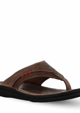 PAREX - Ανδρικές Δερμάτινες Σαγιονάρες Comfort Parex 12227023