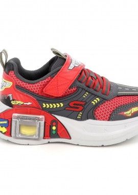 SKECHERS - Παιδικό Αθλητικό Παπούτσι για Αγόρι Skechers Garage Χρώματος Πολύχρωμο 402150L-RDCC