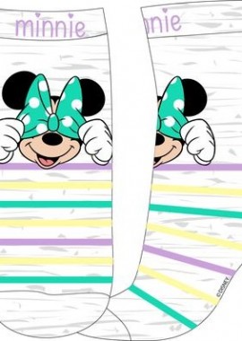 CHILDRENLAND - Παιδικές Κάλτσες για Κορίτσι Childrenland Minnie Χρώματος Γκρι MINNIE-GREY