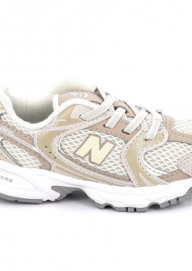 NEW BALANCE - Παιδικό Αθλητικό Παπούτσι New Balance 530 Χρώματος Μπεζ I530783