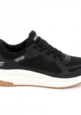 SKECHERS - Ανδρικό Αθλητικό Παπούτσι Skechers Bobs Squad 4 Χρώματος Μαύρο 118423-BLK