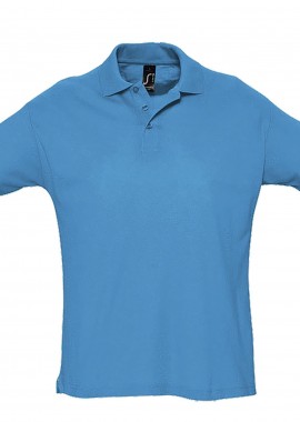 SOLS - Ανδρική Μπλούζα Polo 11342 SOL'S Summer II Aqua