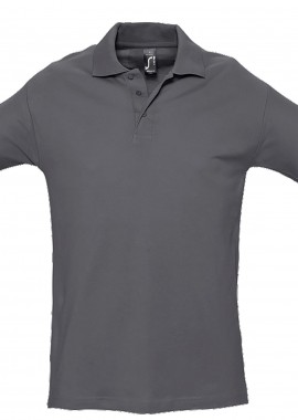SOLS - Ανδρικό Polo Πικέ 11362 SOL'S Spring II Mouse Grey