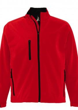 SOLS - Ανδρικό Μπουφάν Softshell 46600 SOL'S Relax Pepper Red