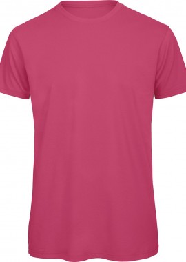 B & C - Ανδρικό T-Shirt TM042 B&C Organic Inspire T Fuchsia