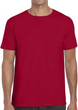 Gildan - T-Shirt Softstyle 64000 Gildan Cherry Red