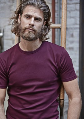 Tee Jays - Ανδρικό T-Shirt Interlock 520 Tee Jays Wine