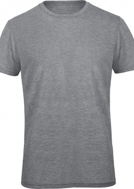 B & C - T-Shirt TM055 B & C Triblend Jersey Heather Light Grey