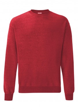 Fruit of the Loom - Φούτερ Classic Set In 62-202-0 Fruit of the Loom Vintage Heather Red