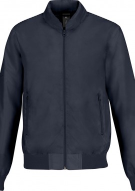 B & C - Ανδρικό Μπουφάν με Κουκούλα JM963 B&C Trooper Men Navy/Neon Green