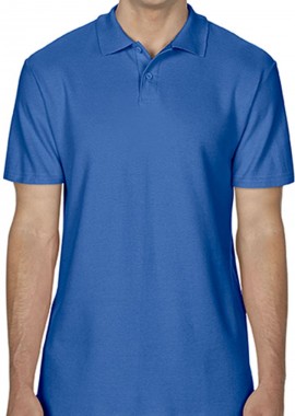 Gildan - Ανδρική Μπλούζα Polo 64800 Gildan Softstyle Πικέ Royal
