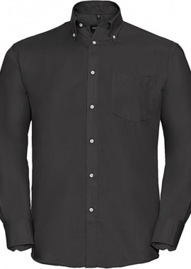 Russell - Ανδρικό Πουκάμισο Μακρυμάνικο Non-iron R-956M-0 Russell Black Black
