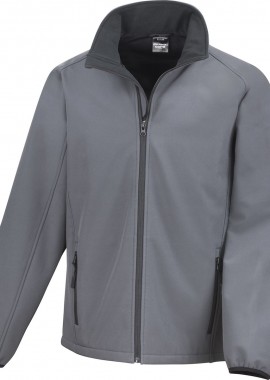 Result - Ανδρικό Μπουφάν Softshell R231M Result Core Charcoal/Black