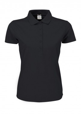 Tee Jays - Γυναικεία Μπλούζα Polo 145 Tee Jays Luxury LS Stretch Dark Grey