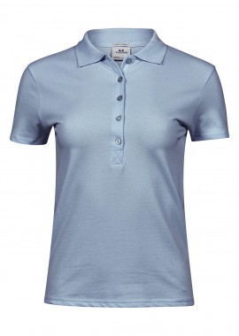 Tee Jays - Γυναικεία Μπλούζα Polo 145 Tee Jays Luxury LS Stretch Light Blue