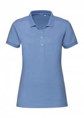 Russell - Γυναικείο Μπλουζάκι Polo R-566F-0 Russell Slim Fit Stretch Sky