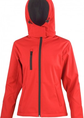 Result - Γυναικείο Μπουφάν Softshell R230F Result TX Performance Red/Black