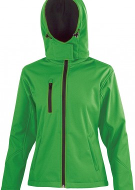 Result - Γυναικείο Μπουφάν Softshell R230F Result TX Performance Vivid Green/Black