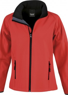 Result - Γυναικείο Μπουφάν Softshell R231F Result Core Red/Black